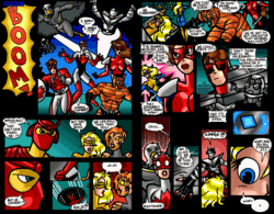 Pacific Defenders Adventures #30, Pages 6-7